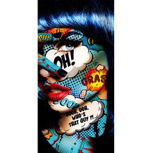 Load image into Gallery viewer, Graffiti Women Portrait Oil Painting Poster
