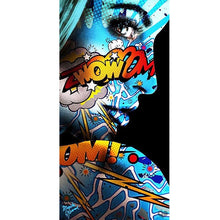 Load image into Gallery viewer, Graffiti Women Portrait Oil Painting Poster
