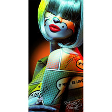 Load image into Gallery viewer, Graffiti Women Portrait Oil Painting Poster
