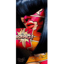 Load image into Gallery viewer, Graffiti Women Portrait Oil Painting Poster

