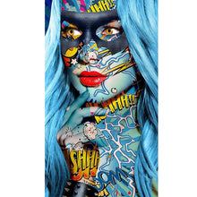 Load image into Gallery viewer, Graffiti Women Portrait Oil Painting Poster
