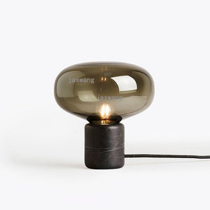 Bedroom Marble Glass Desk Lamp