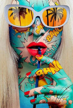 Load image into Gallery viewer, Abstract Graffiti Art Girls Prints
