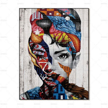 Load image into Gallery viewer, Canvas Wall poster no frame abstract painting
