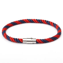 Load image into Gallery viewer, New Fashion Rope Bracelet Men Women Copper Magnetic Clasp Male Bracelets Bangles Jewelry Summer Style Couple Bracelets SL021
