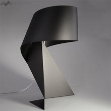 Load image into Gallery viewer, Nordic Style Modern Minimalist Creative Table Lamp Black Iron
