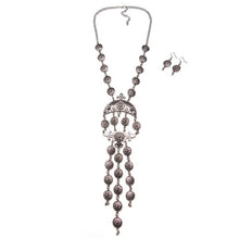 Load image into Gallery viewer, Collar Coin Necklace &amp; Pendant Vintage Crystal
