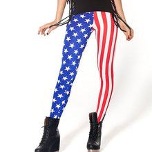Load image into Gallery viewer, 4XL 2018 Women Galaxy Leggings Animal Donald Duck Cartoon Characters Mermaid Printed Leggings Pants Black Milk Leggins G L-1467
