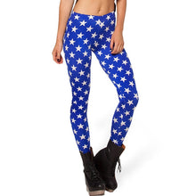 Load image into Gallery viewer, 4XL 2018 Women Galaxy Leggings Animal Donald Duck Cartoon Characters Mermaid Printed Leggings Pants Black Milk Leggins G L-1467
