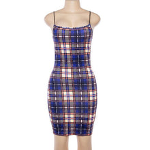Load image into Gallery viewer, Plaid Sleeveless One Piece Dress
