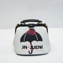 Load image into Gallery viewer, Luxury Handbags Women Bags Designer Leather Fashion Shoulder Bags Cartoon Pattern Small Crossbody Messenger Doctor Bags Female
