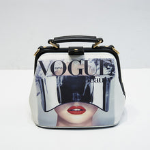 Load image into Gallery viewer, Luxury Handbags Women Bags Designer Leather Fashion Shoulder Bags Cartoon Pattern Small Crossbody Messenger Doctor Bags Female

