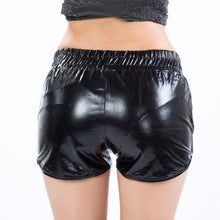 Load image into Gallery viewer, Shiny Metallic Hot Shorts

